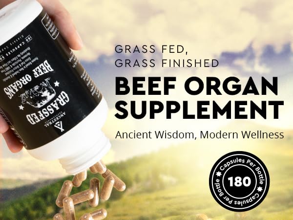 ancestral beef organs supplements for men natural iron supplement mineral super