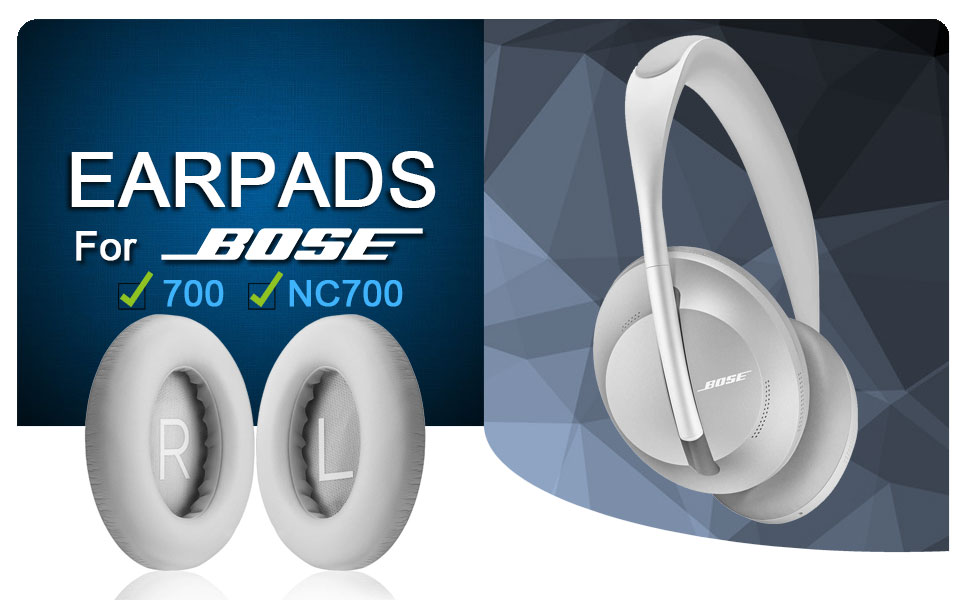 A Pair of Earpads Cup Cover Memory Foam Cushion for Bose 700 Noise