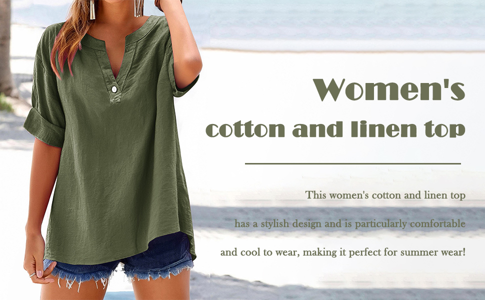 linen shirts for women