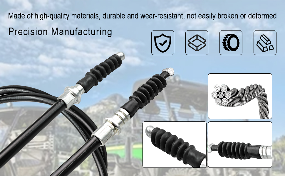 Amazon.com: Parking Brake Cable Fit for John Deere Gator TX