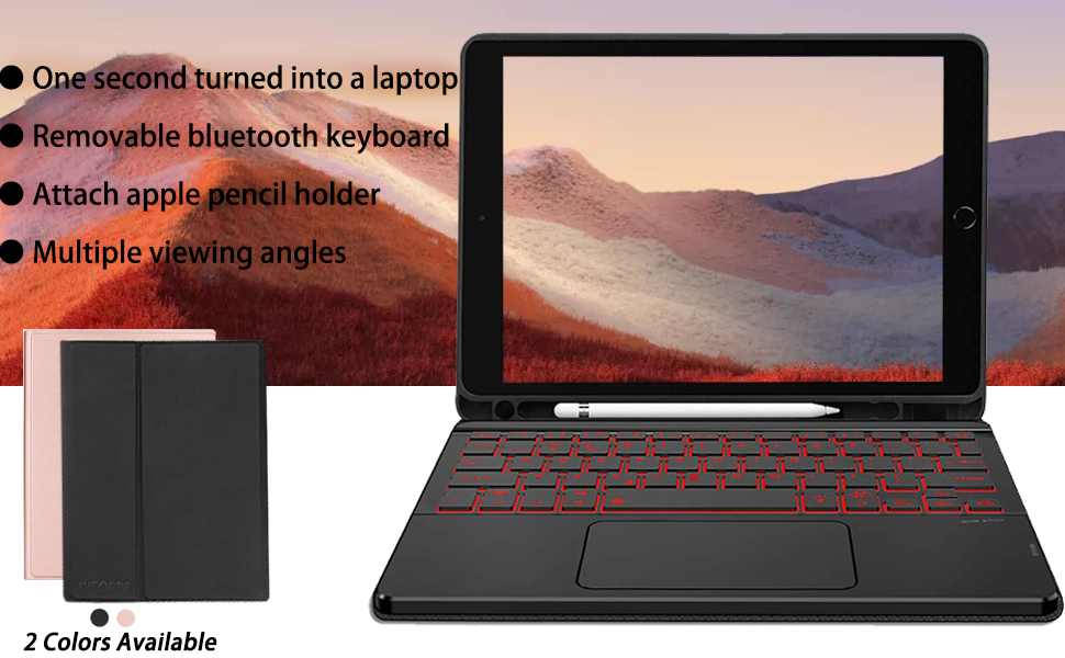 iPad Keyboard Case 9.7 inch with Touchpad