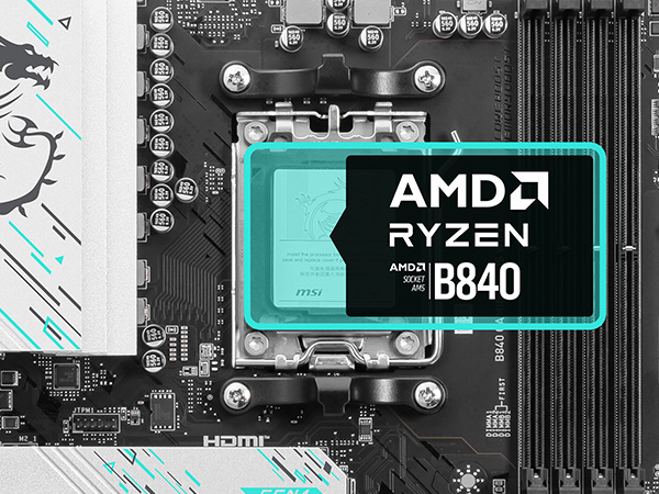 Amazon.com: MSI B840 Gaming Plus WiFi Motherboard, ATX