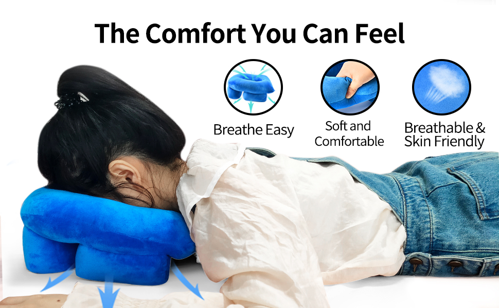Breathe Easy Face Down Pillow, Face Down Pillow After Eye Surgery