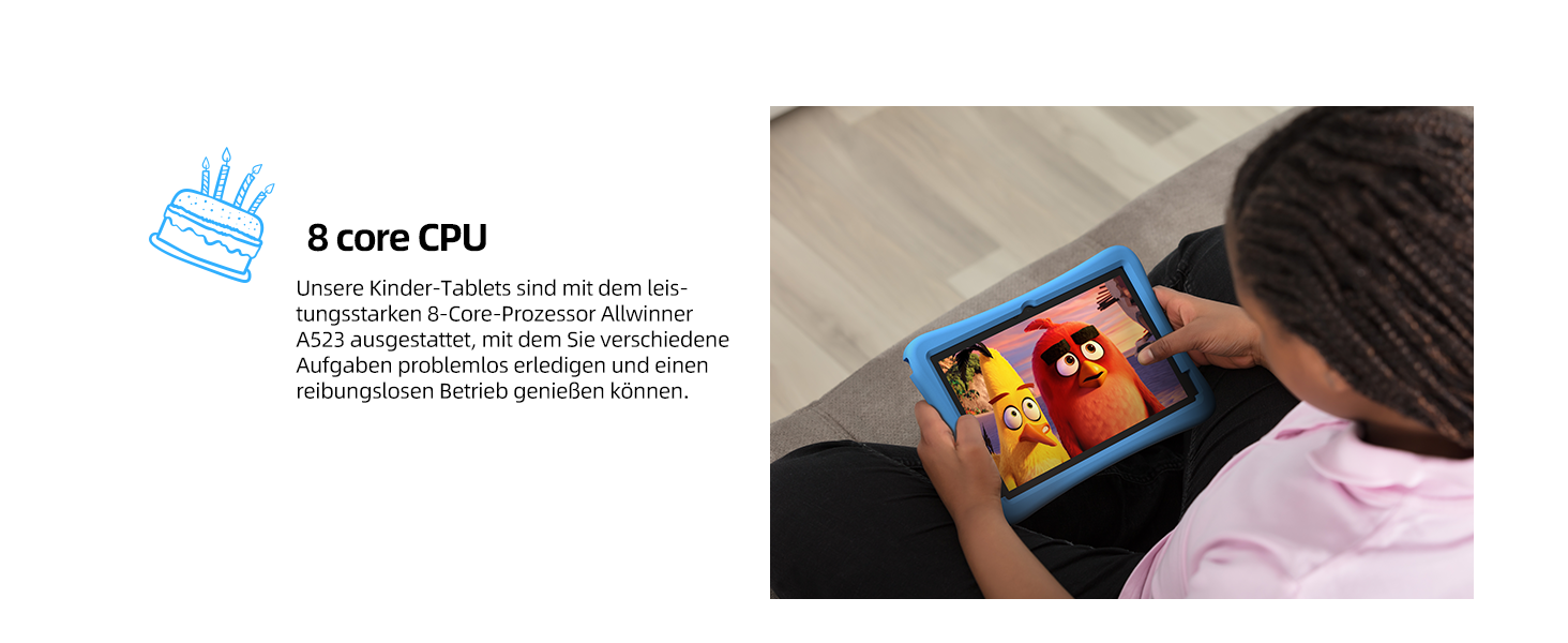 Kinder Tablet 10 Zoll Android 14