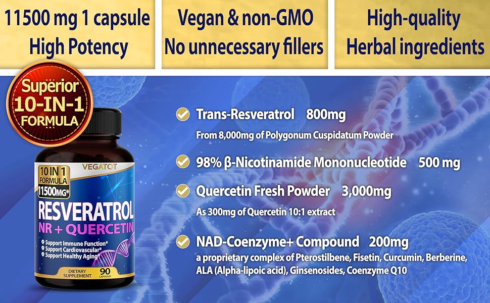 Resveratrol NR supplement