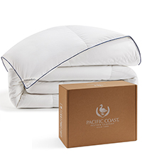 Pacific Coast Goose Feather Down Fiber Comforters Queen Size, Ultra-Soft and Breathable All Season Bedding, 8 Corner & C 91da2592 6e3e 46c9 945a C1080d021579. CR0,0,200,225 PT0 SX200 V1