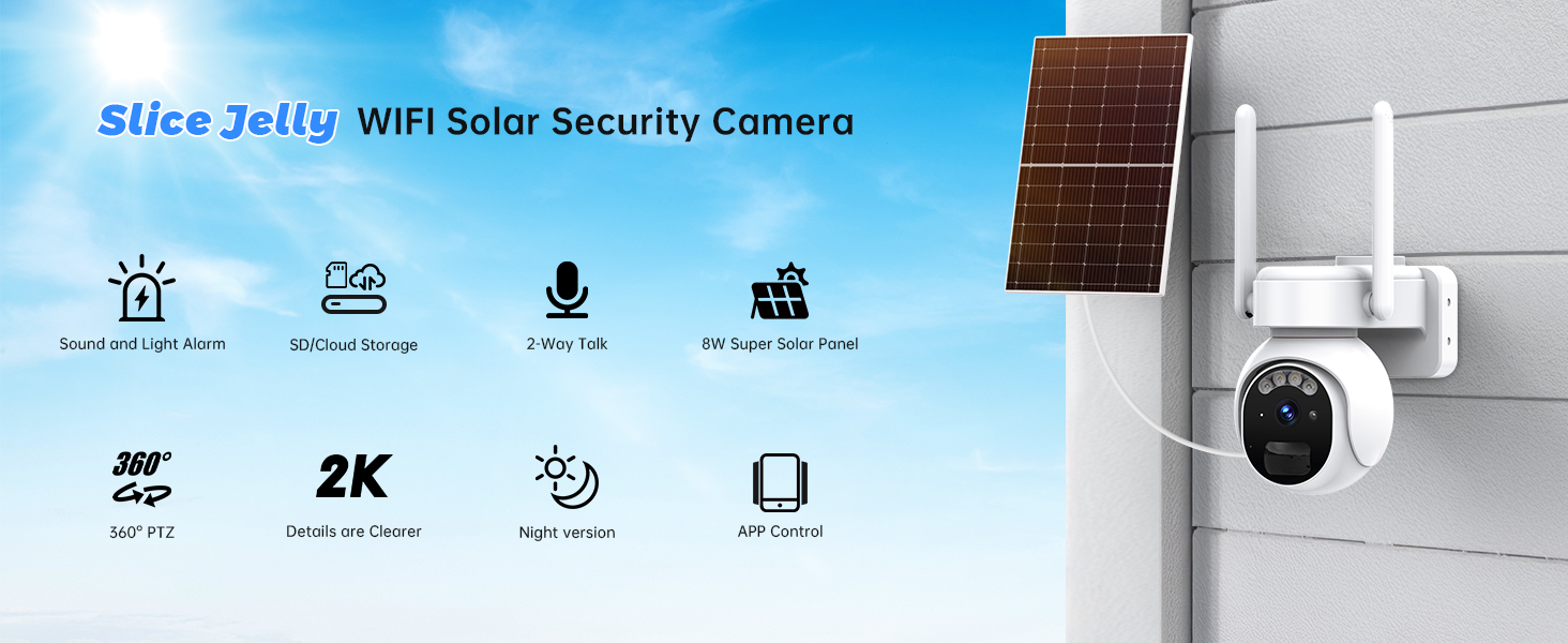 solar outdoor camera