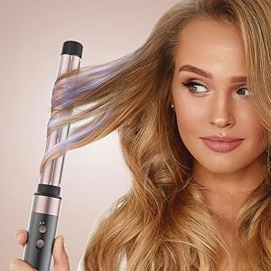Heißluftbürste Haartrockner Styler Glätter 