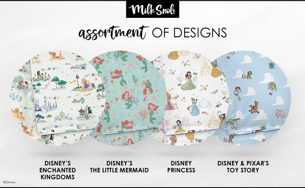 Milk Snob Disney Enchanted Kingdoms Baby Girl Swaddle