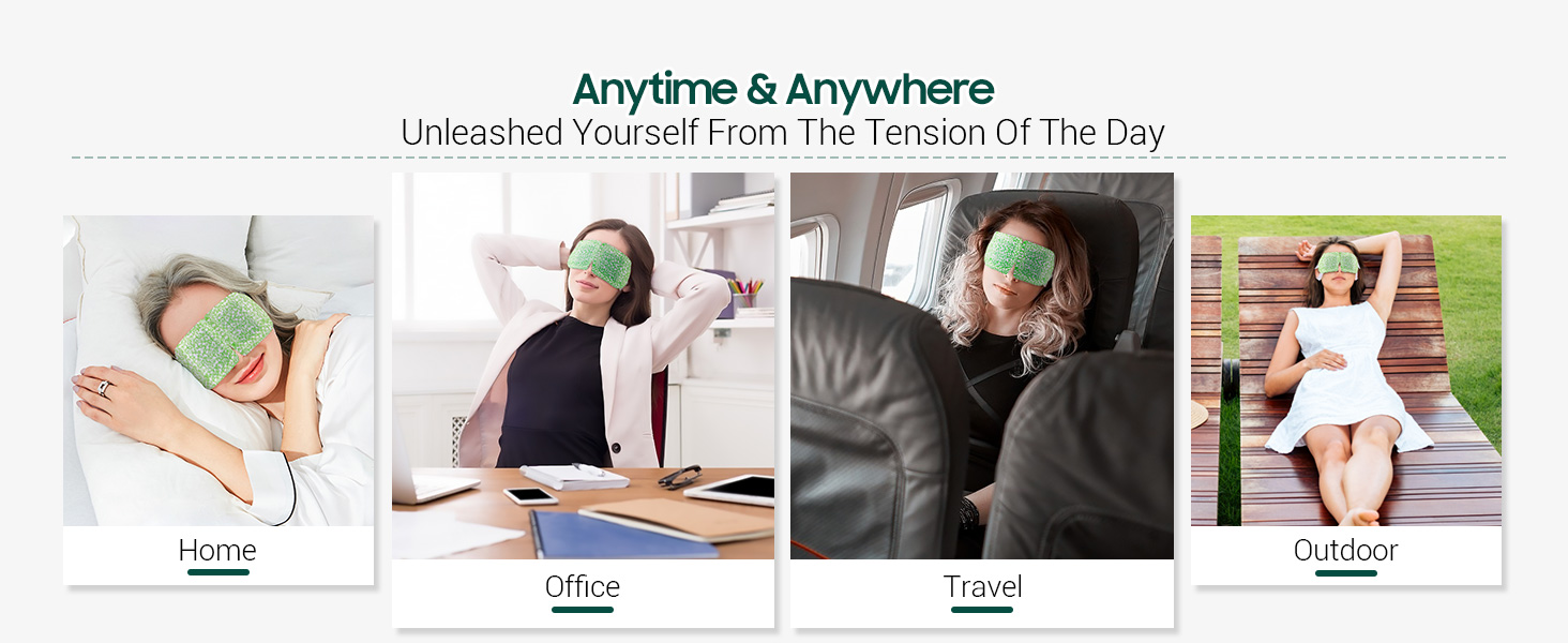 Steam Eye Mask 16 Packs Heated Eye Mask for Dark Circles and Puffiness