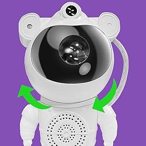 Astronaut Galaxy Projector-Star Projector Night Lights for Bedroom