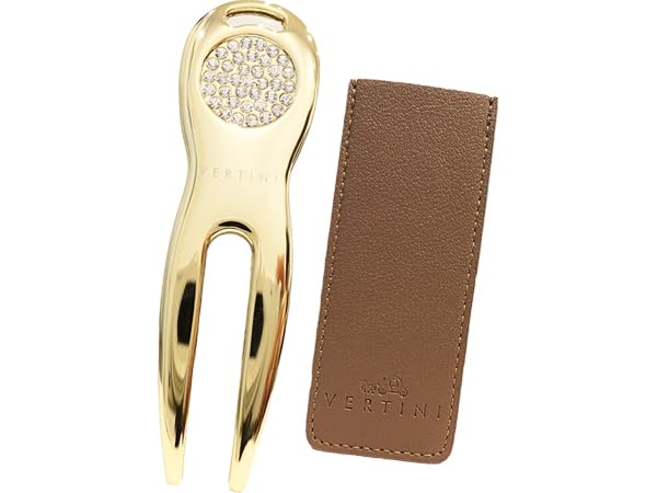 Amazon | [VERTINI] 金メッキ/ゴルフ グリーンフォーク