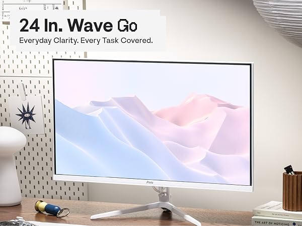 Amazon.com: Pixio PX246 Wave White 24 inch 120Hz Refresh