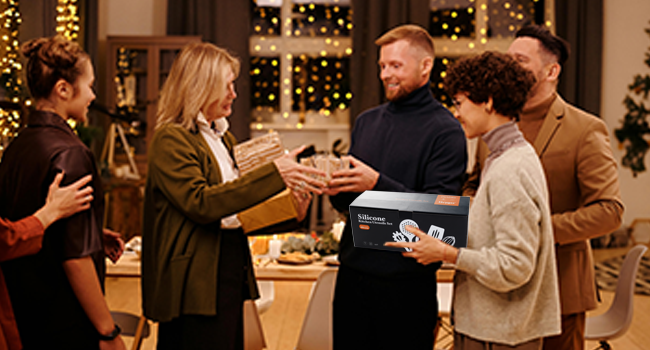 silicone kitchen utensils set