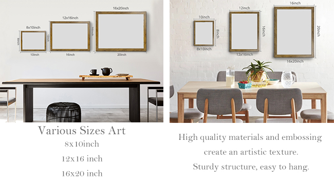 Framed Kitchen Wall Decor