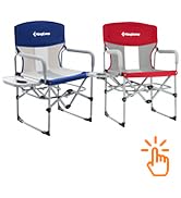 Heavy Duty Camping Directors Chair for Outdoor Tailgating Sports Backpacking Fishing Bea...