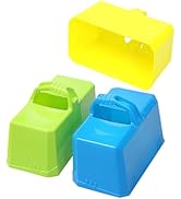 3Pcs Sand Fort Building Block: Snow Brick Maker and Sand Castle Mold Outdoor Beach Toys for Kids ...