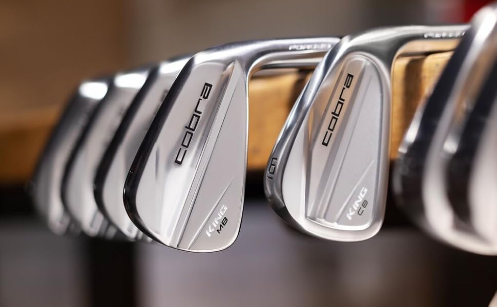 Amazon.com : Cobra Golf King CB/MB Irons 4-PW, SILVER