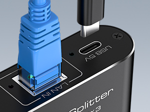 ethernet 2 way splitter