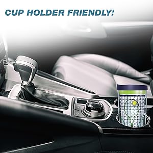 Cup Holder Friendly!