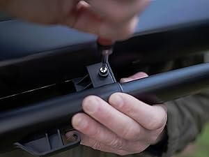 Text reads 'MY RECIPES NOTEBOOK'. Cover design features autumn-themed illustrations with leaves and botanical elements in orange, yellow and black color scheme.