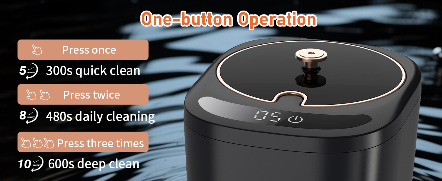 One-button operation