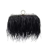 Feather Clutch