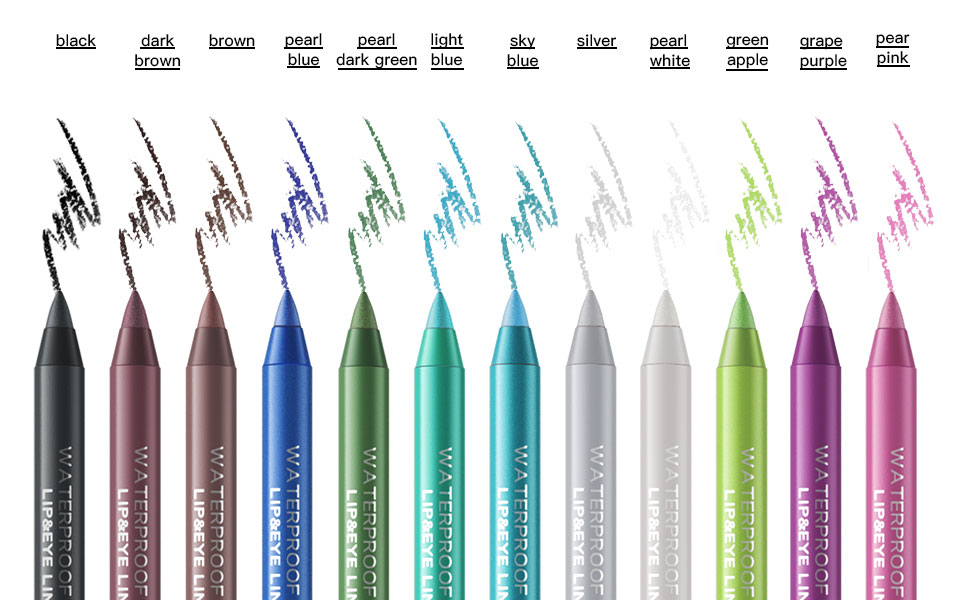 12 Colors Gel Eyeliner Pencil