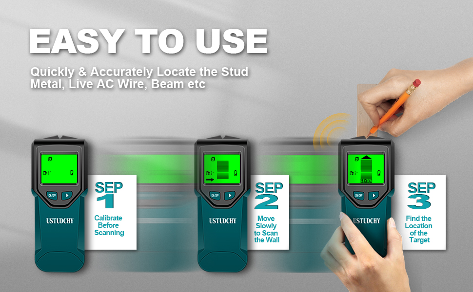 Stud Finder 5 in 1 Electronic Stud Finder Wall Scanner, Stud Sensor