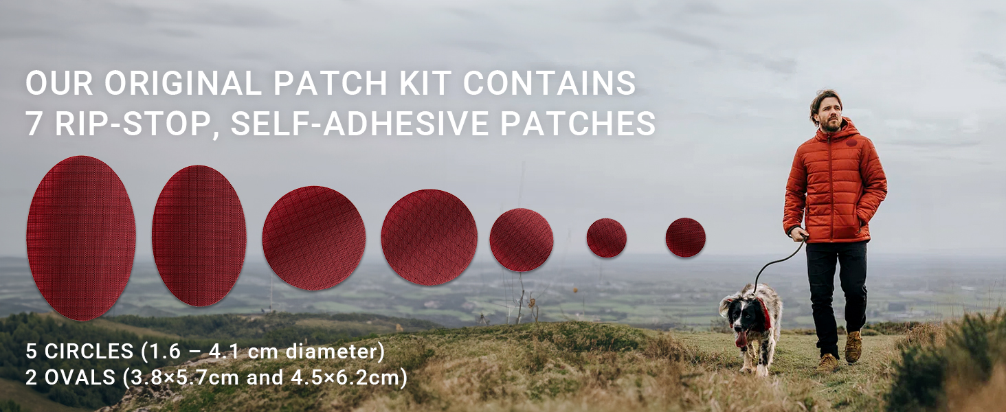 Down Jacket Repair Patches Self Adhesive Repair Patches for Clothing