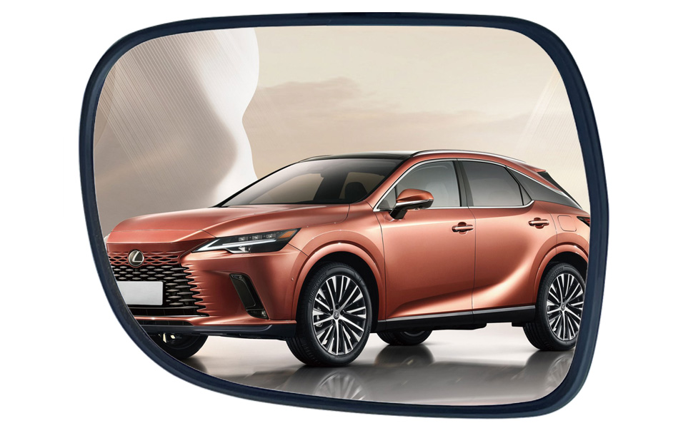 Passenger Side Heated Mirror Glass Replacement For 2004