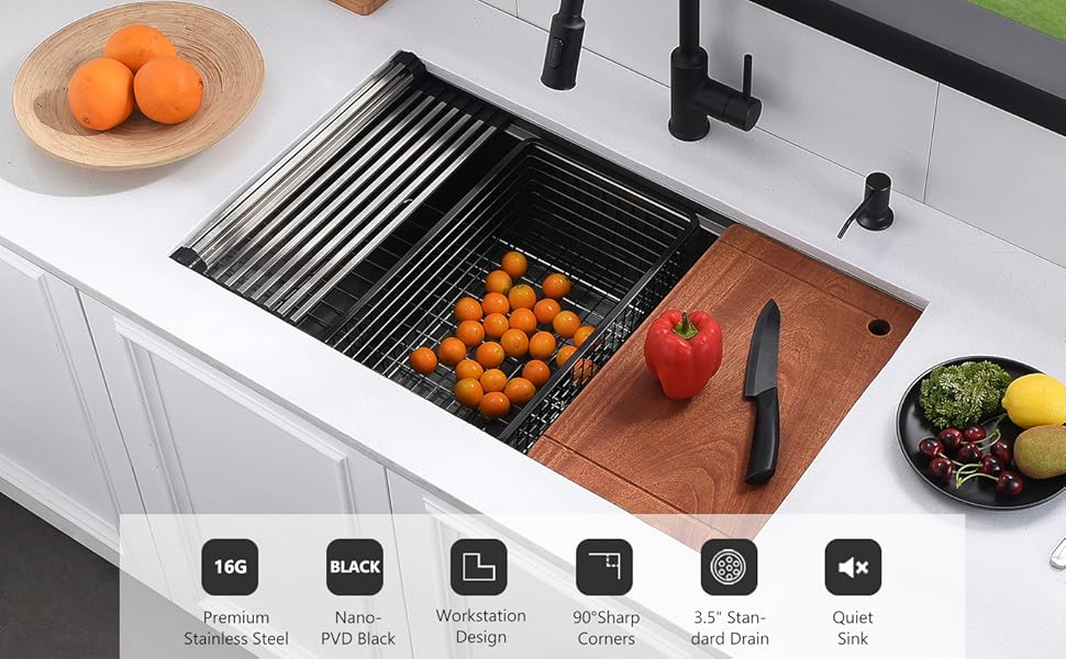 32 undermount kitchen sink