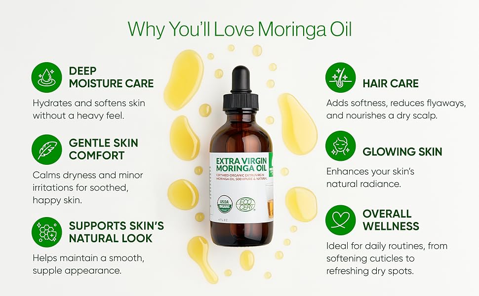 Why You’ll Love Moringa Oil