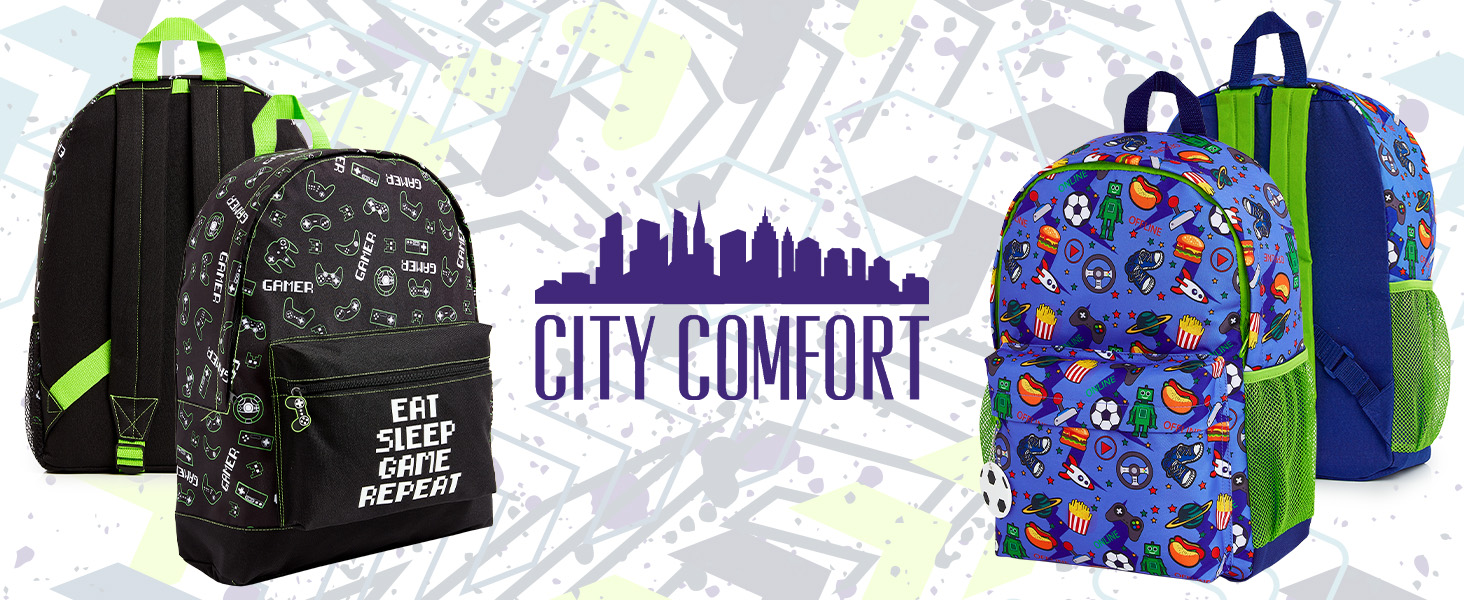 CityComfort Children Backpack for School Rucksack
