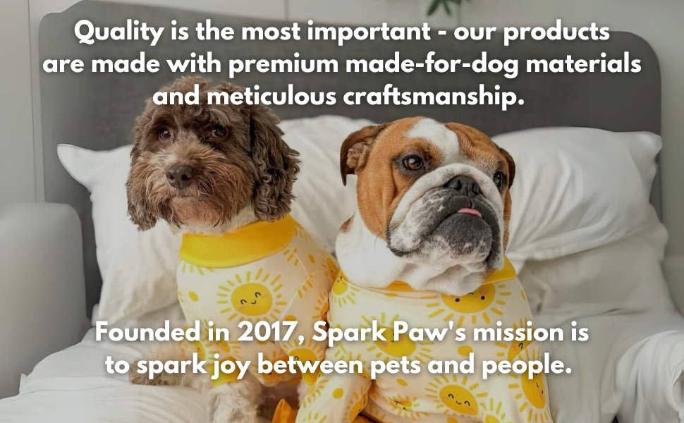 Spark Paws Pajamas - Sunshine