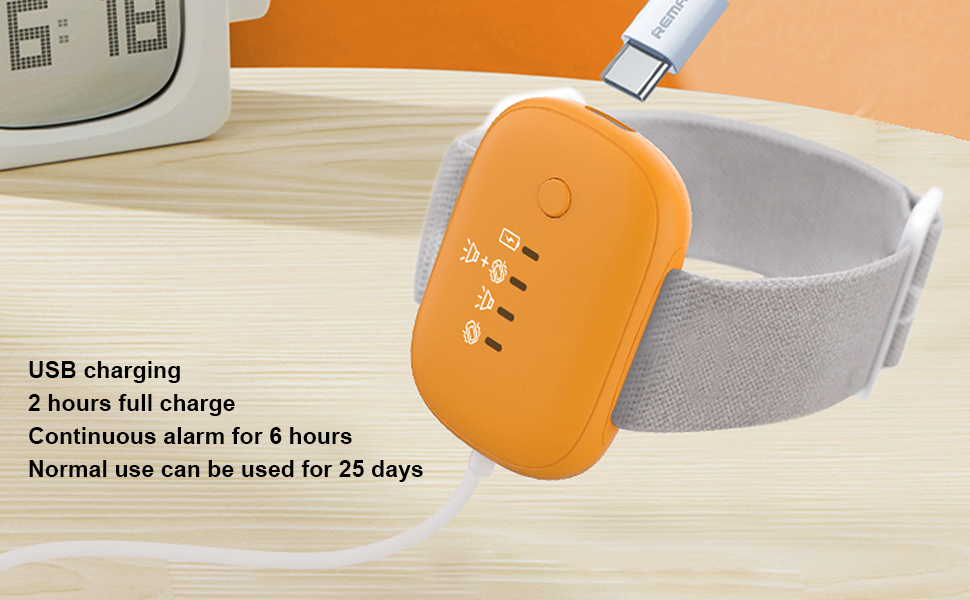 Bedwetting Alarm for Boys and Girls, USB Rechargeable, Wireless Pee