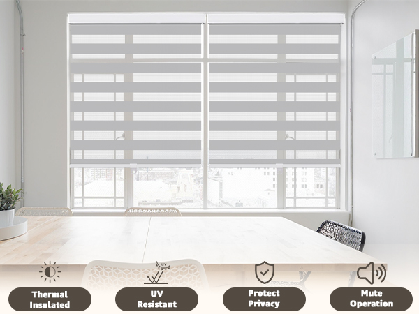 ブラインド s2 Amazon.com: SEEYE Cordless Zebra Blinds for Window, French