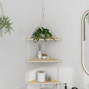 macrame shelf