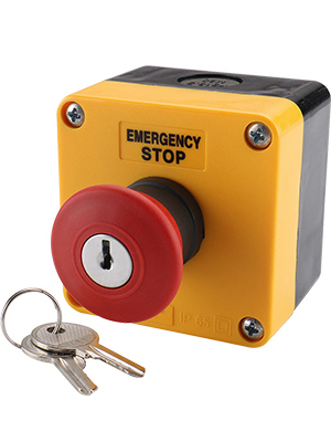 Amazon.com: Baomain 660V Red Sign Emergency Stop Push Button