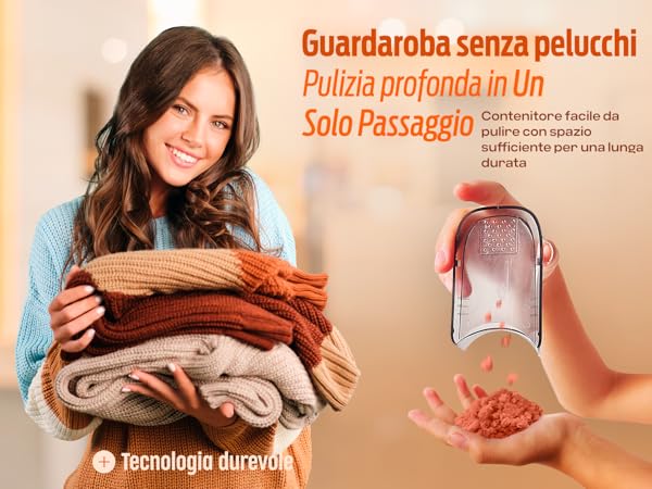 Levapelucchi Elettrico PORTENTUM - Rimuove Pelucchi Da Vestiti E Coperte, Ricaricabile