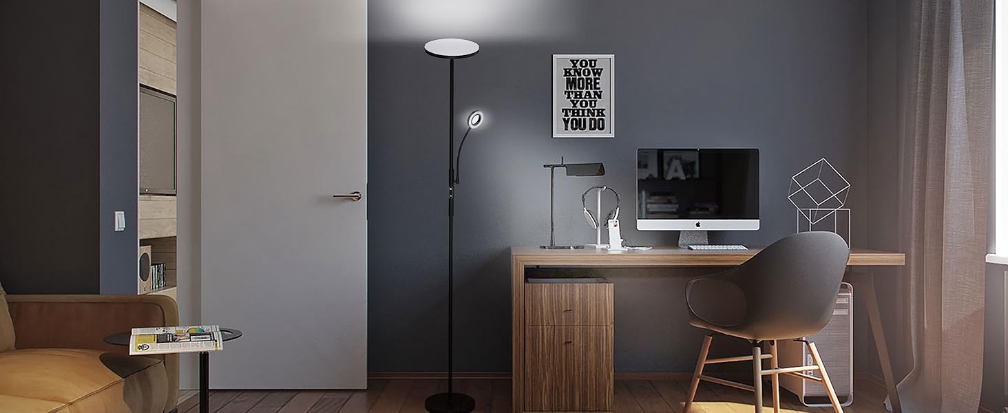 Stehleuchte Büro
