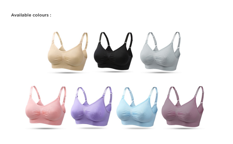Buy motherly Maternity Bra Padded Breastfeeding Nursing Bras for Women