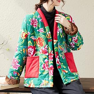 【美品レア】バーバリーレディースキルティングジャケット　西川　コート　花柄 楽天市場】ウエストマーク花柄キルティングジャケット