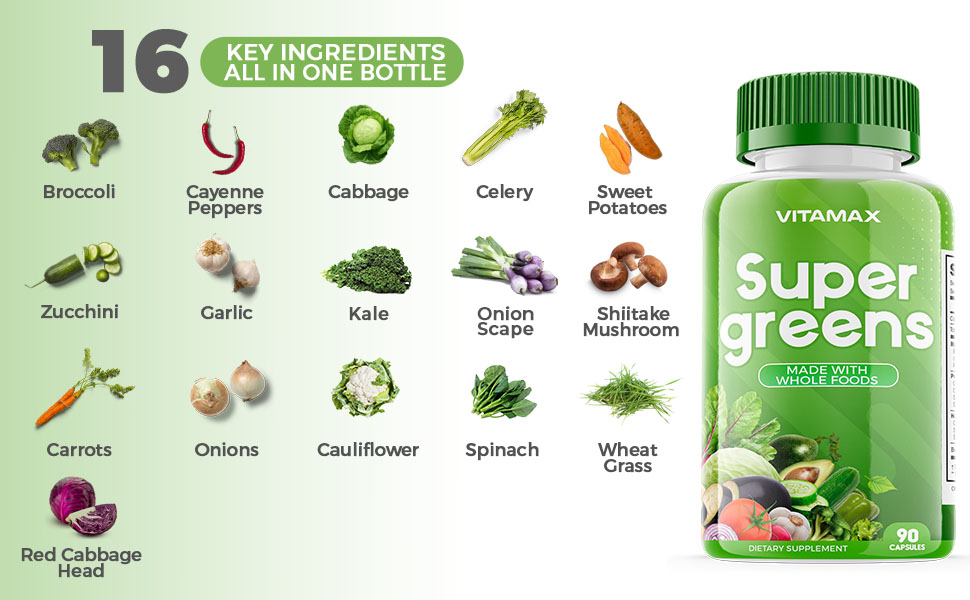 Vitamax Super Fruit and Vegetable Supplements Organic