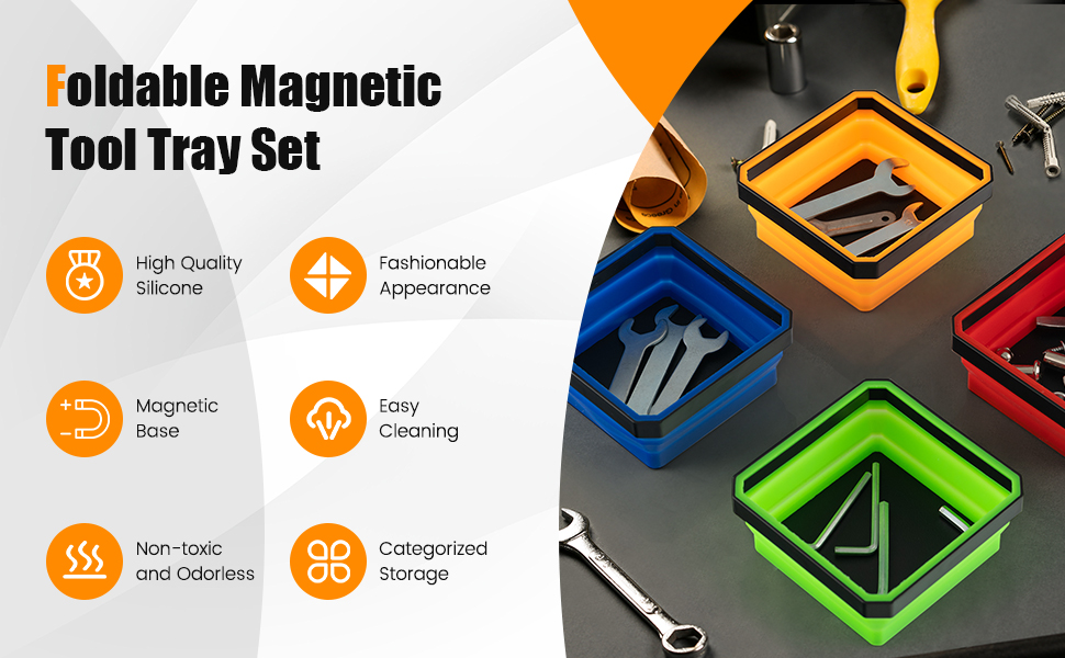 Magnetic Foldable Tool