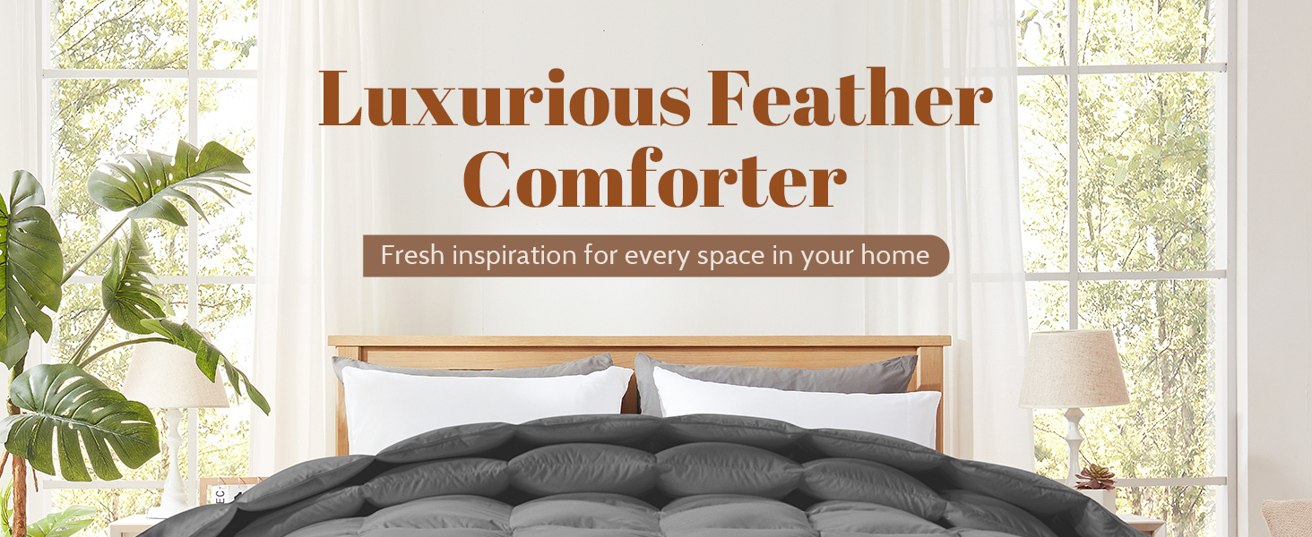 Cosybay King Size Ultra Fluffy Feather Down Comforter - All Season Luxury Bedding for Adults
| Cosybay 100% Cotton K 922d021f 811a 458a 9a26 72810b6b388d. CR0,0,1464,600 PT0 SX1464 V1