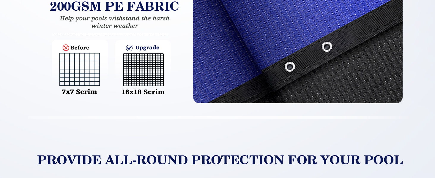 winter oval pool cover