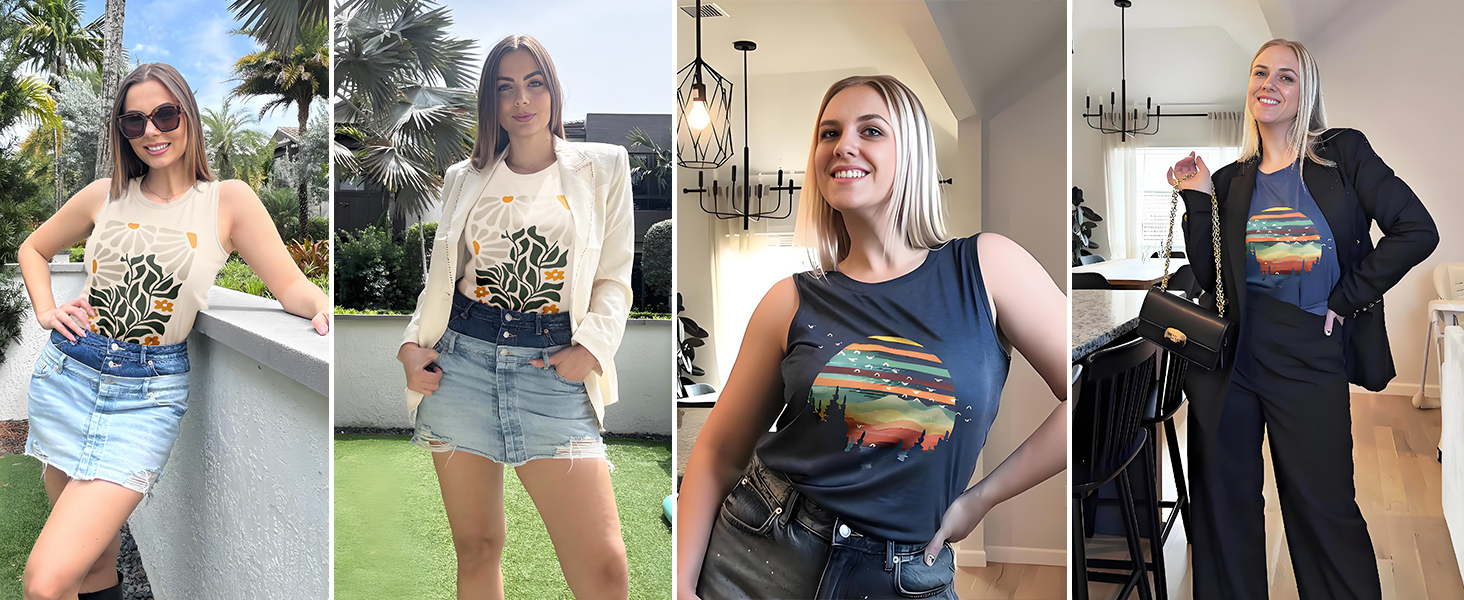 graphic tees for women