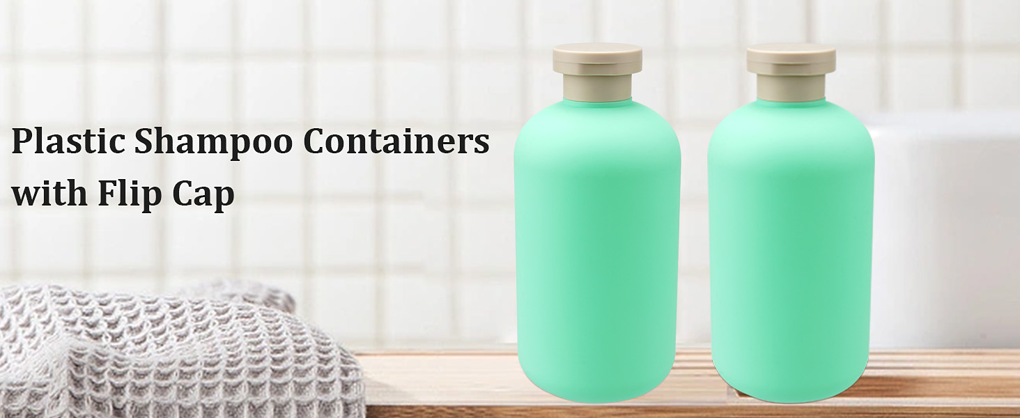 shampoo and conditioner travel bottles