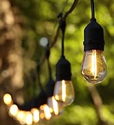 S14 String light Shatterpoof Bulbs Dimmable 2700K Warm White